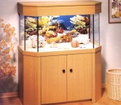 Eine Aquarienkombination