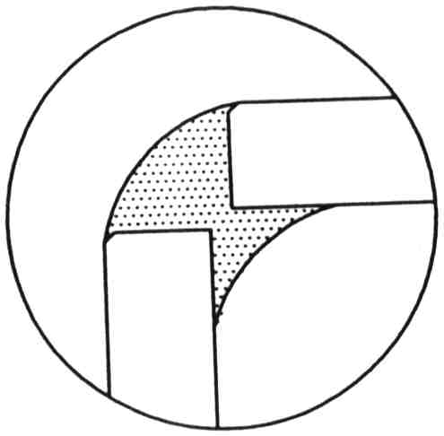 Schema einer Wulstverklebung
